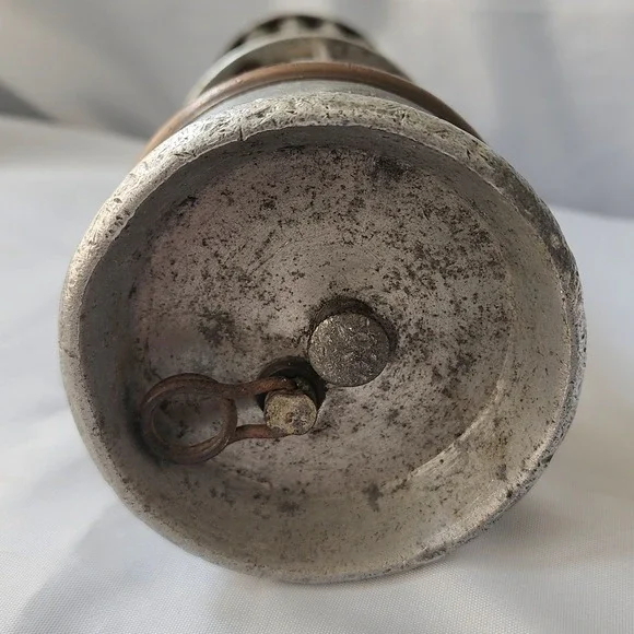 Miners Flame Safety Lamp Antique Wolf Safety Co Pittsburg Bureau Of Mines Rare‎